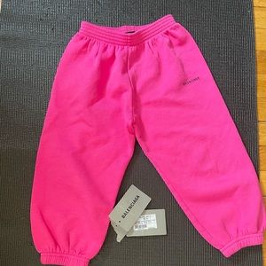 Kids Balenciaga jogger sweatpants